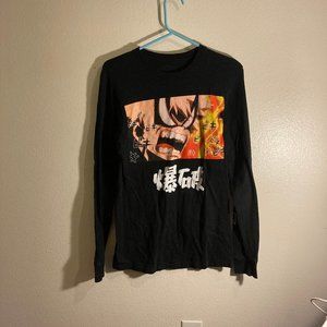 My Hero Academia Bakugo Explosion Long sleeve Shirt